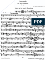 Tchaikovsky Serenade For Strings Violin II PDF