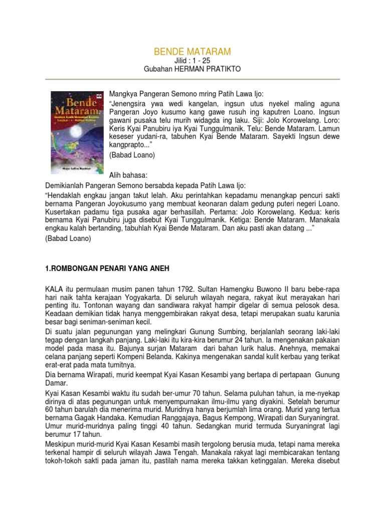 Bende Mataram 01-25