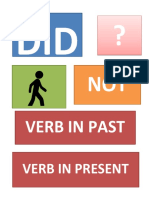 Past vs Present Verb Forms