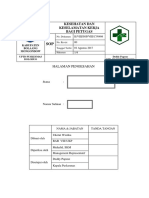 8.1.2.7 Spo Kesehatan Dan Keselamatan Kerja Bagi Petugas