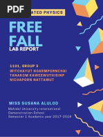 Free Fall: Lab Report