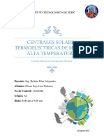 Centrales Termosolares