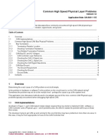 An-ANI-1-115 HS Physical Layer Problems