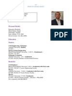 Deniz H O English CV