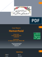 Case Report Hemorrhoid