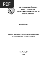 USP BIM Vedações Verticais Em Alvenaria 2011