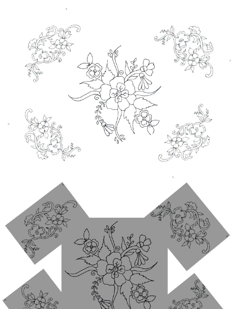 Sketsa Ragam Hias | PDF