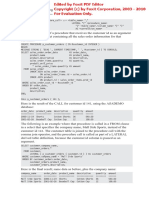 Selecting Procedures LATERALLY