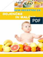 Recepti Za Dojenčke in Malčke PDF
