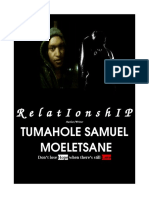 TUMAHOLE MOELETSANE-Relationship BOOK