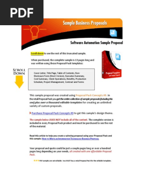 proposal automation software