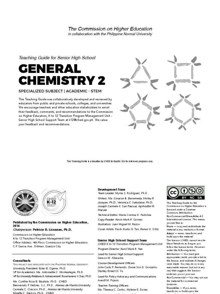 General Chemistry 2 Tg Pdf Solution Intermolecular Force