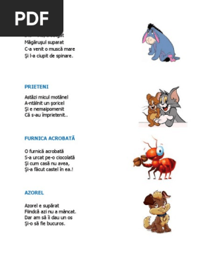 Poezii Pentru Copii  PDF