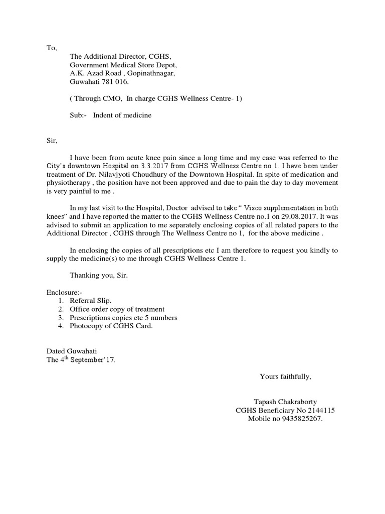 CGHS Application PDF Medicine Health Sciences