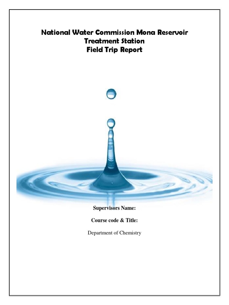 Mona Reservoir Water Treatment Overview | PDF | Reservoir | Water