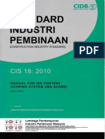 CIDB MALAYSIA - CONSTRUCTION INDUSTRY STANDARD -IBS SCORING 2010CIS18.pdf