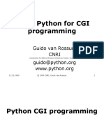  Python Cgi