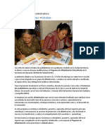 Programa de Alfabetización en México