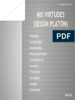 Mis virtudes (según platón)