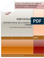 Portafolio Doctrina Social I Unidad Esdres Orlando Herrera Santander
