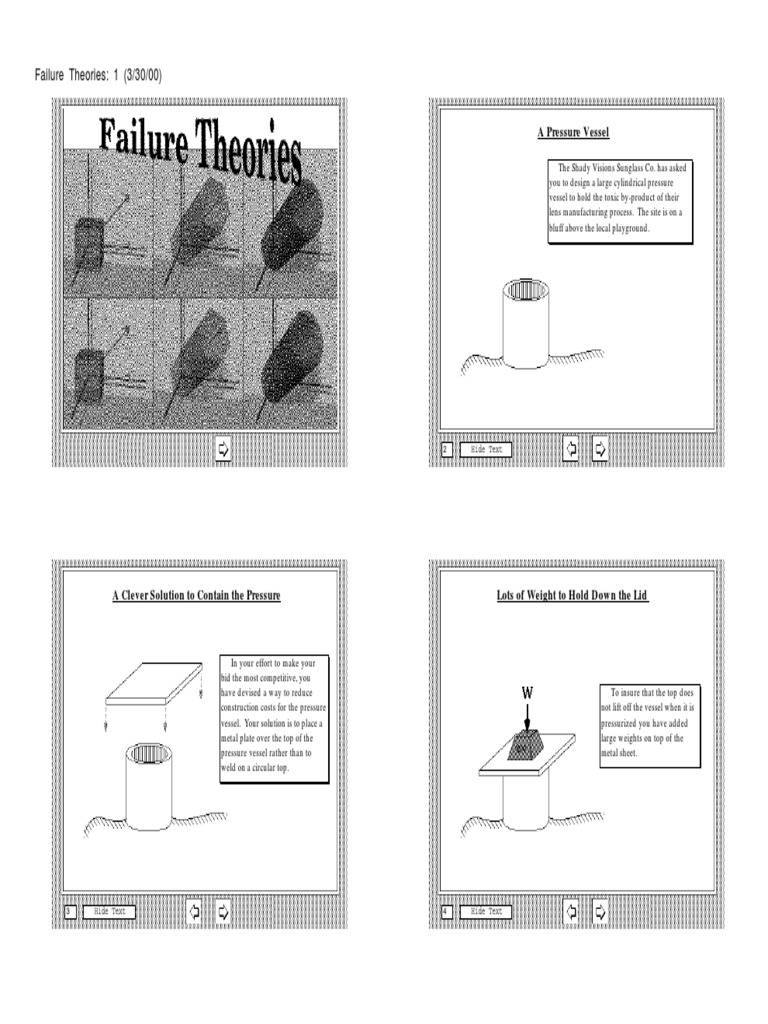 Failure Theories PDF | PDF | Fracture | Yield (Engineering)