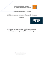 Negociação Comercial Conflito, Gestão de Conflitos