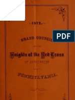 (1872) Statutes of The Imperial, Ecclesiastical, Military, and Masonic Order of The Knights of The Red Cross of Constantine