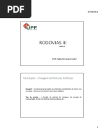 Dosagem de Misturas Asfalticas