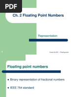 2.2 Floating Point Numbers