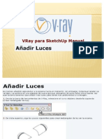 VRay para SketchUp Manual Render  "Añadir Luces"
