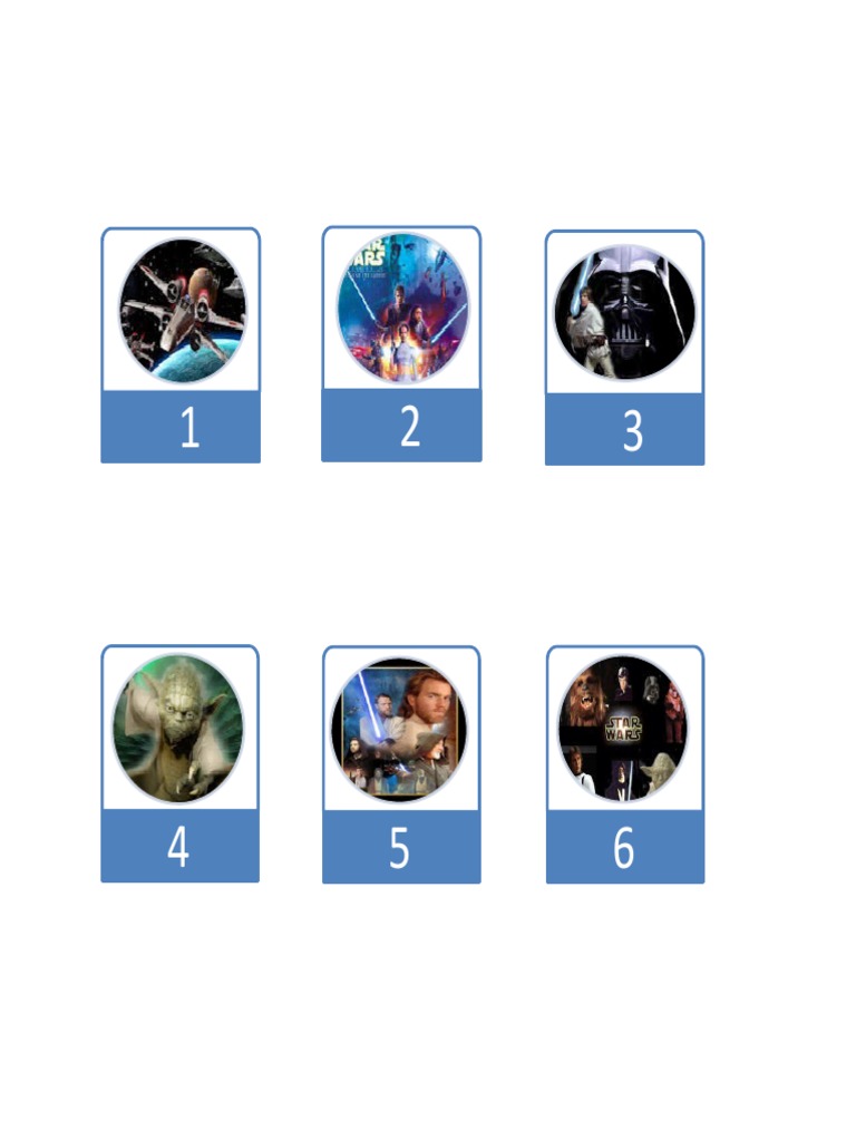 Star Wars Numbers | PDF