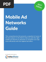 Mobile Ad Networks 2017 Guide