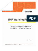 The Evolution of Potential VAT Revenues and C-Efficiency in Advanced Economies