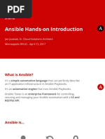 Ansible Hands On Introduction