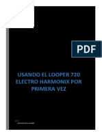 Usando El Looper 720 Electro Harmonix Por Primera Vez