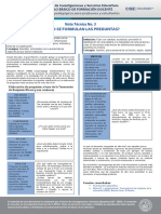 Nota Técnica No. 3. - ¿Cómo Se Formulan Las Preguntas