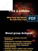 Type & Screen: What Does The Blood Bank Do With That Tube?