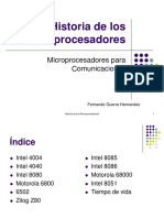 Historia de Los Microprocesadores UPS