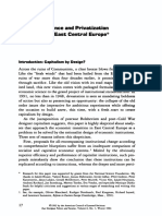 David Stark Path Dependency and Privatization Strategies in East Central Europe PDF