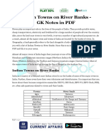 Indian Towns On River Banks GK Notes in PDF 1