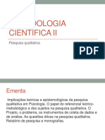 Metodologia Científica II 