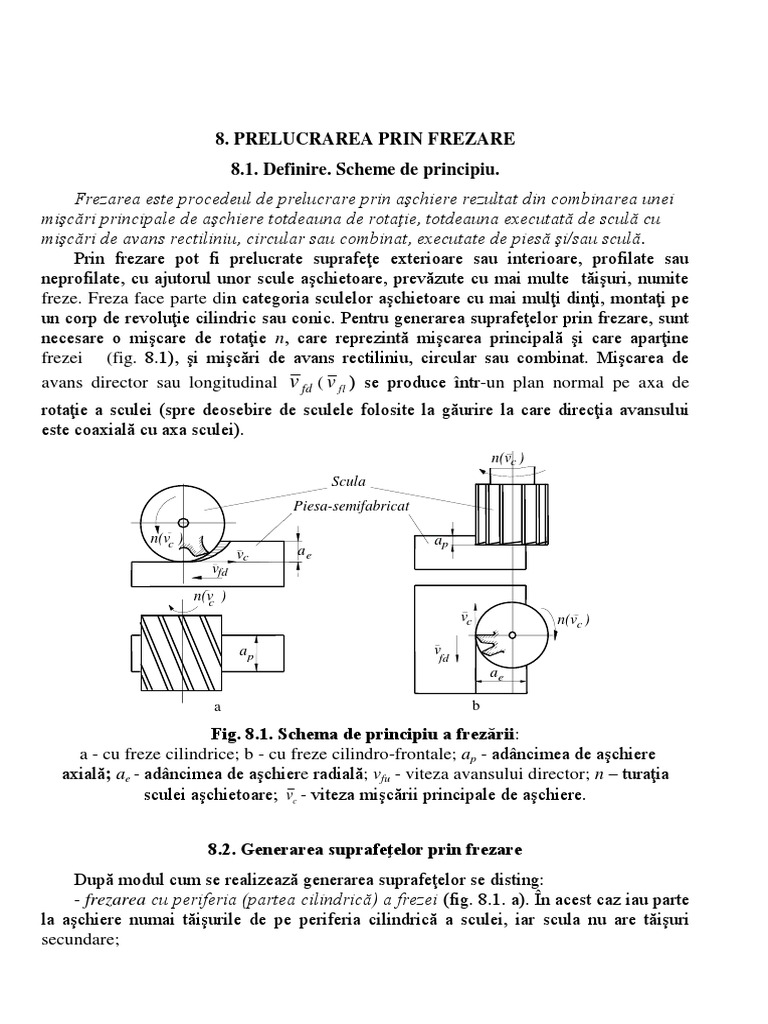 Frezare | PDF