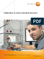 Calibration at Testo Industrial Services