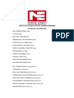 CHECK LIST FOR IES+GATE+PSU: Mechanical Engineering: (Total No-Of Books-48)