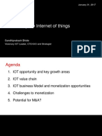 Monetizing The IOT Sandhiprakash Bhide-01-24-2017