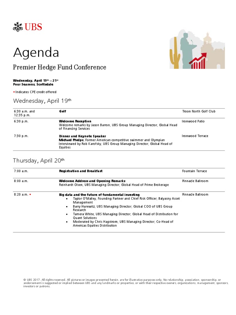 premierhedgefundconferenceagenda2017 (1).pdf Ubs Hedge Fund