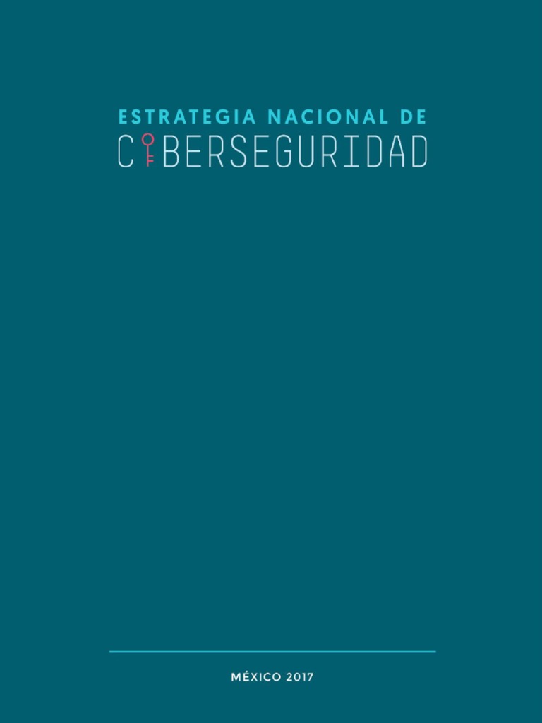 Estrategia Nacional de Ciberseguridad | PDF | La seguridad informática ...