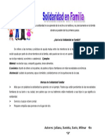 Solidaridad familiar: ayuda mutua entre miembros de la familia