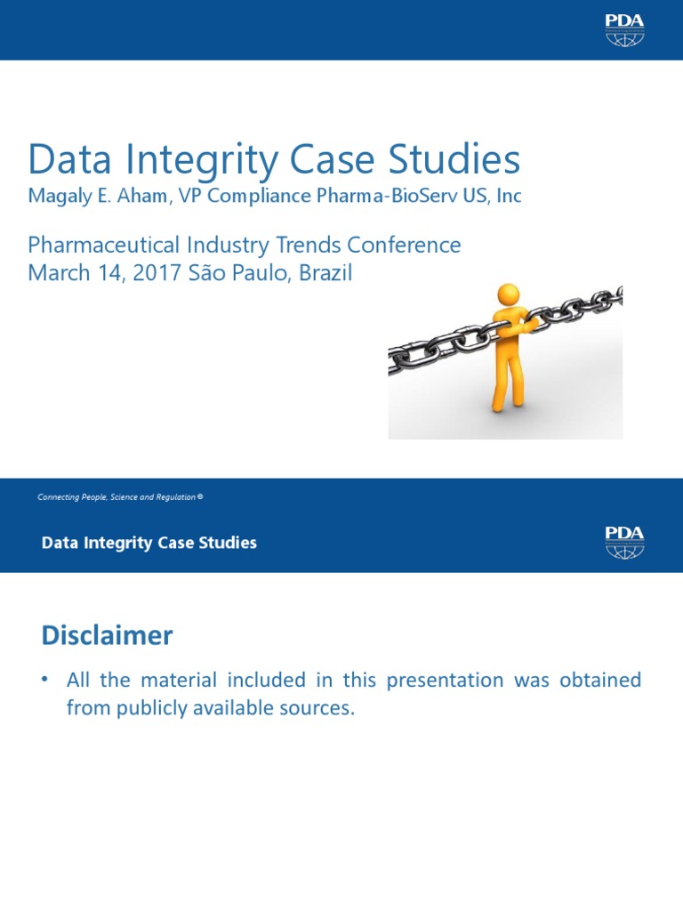 FDA Data Integrity Expectations | PDF | Food And Drug Administration ...