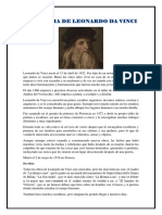 Biografia de Leonardo Da Vinci